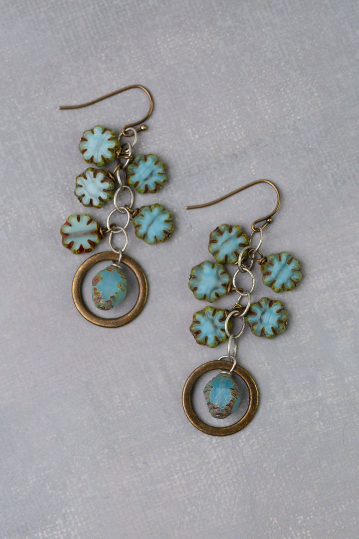 Venetian Dreams Czech Glass Dangle Earrings