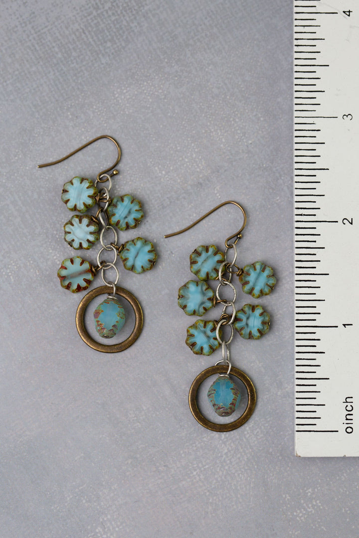 Venetian Dreams Czech Glass Dangle Earrings
