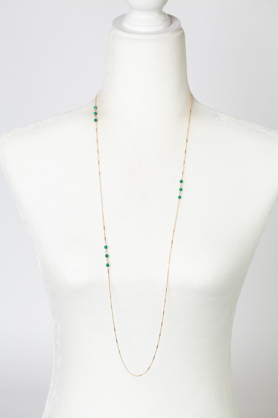 Verdant 36-38" Malachite Simple Necklace