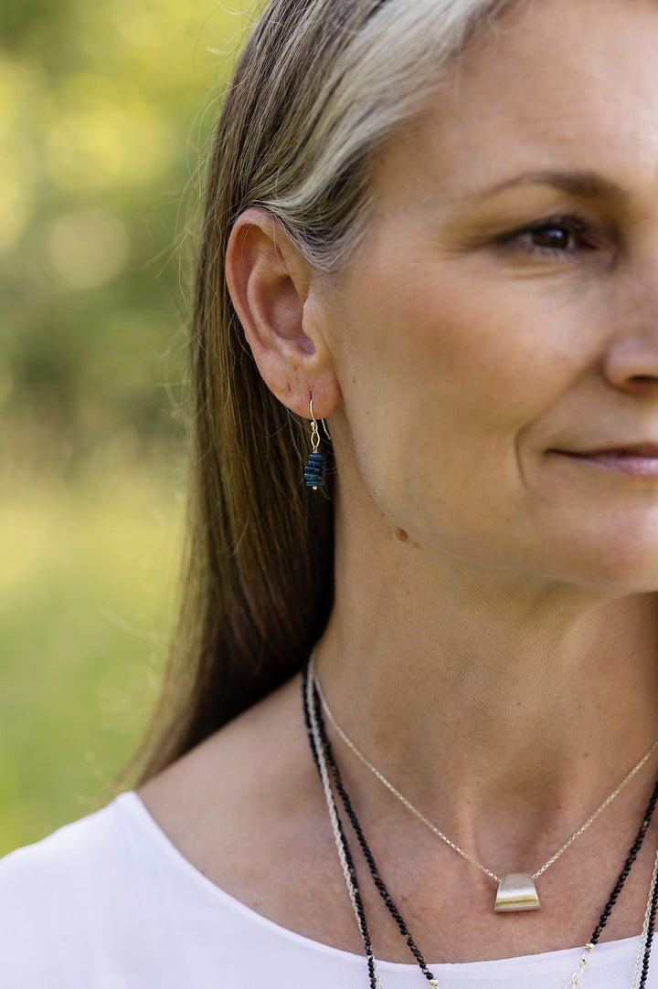 Vitality Agate Simple Earrings