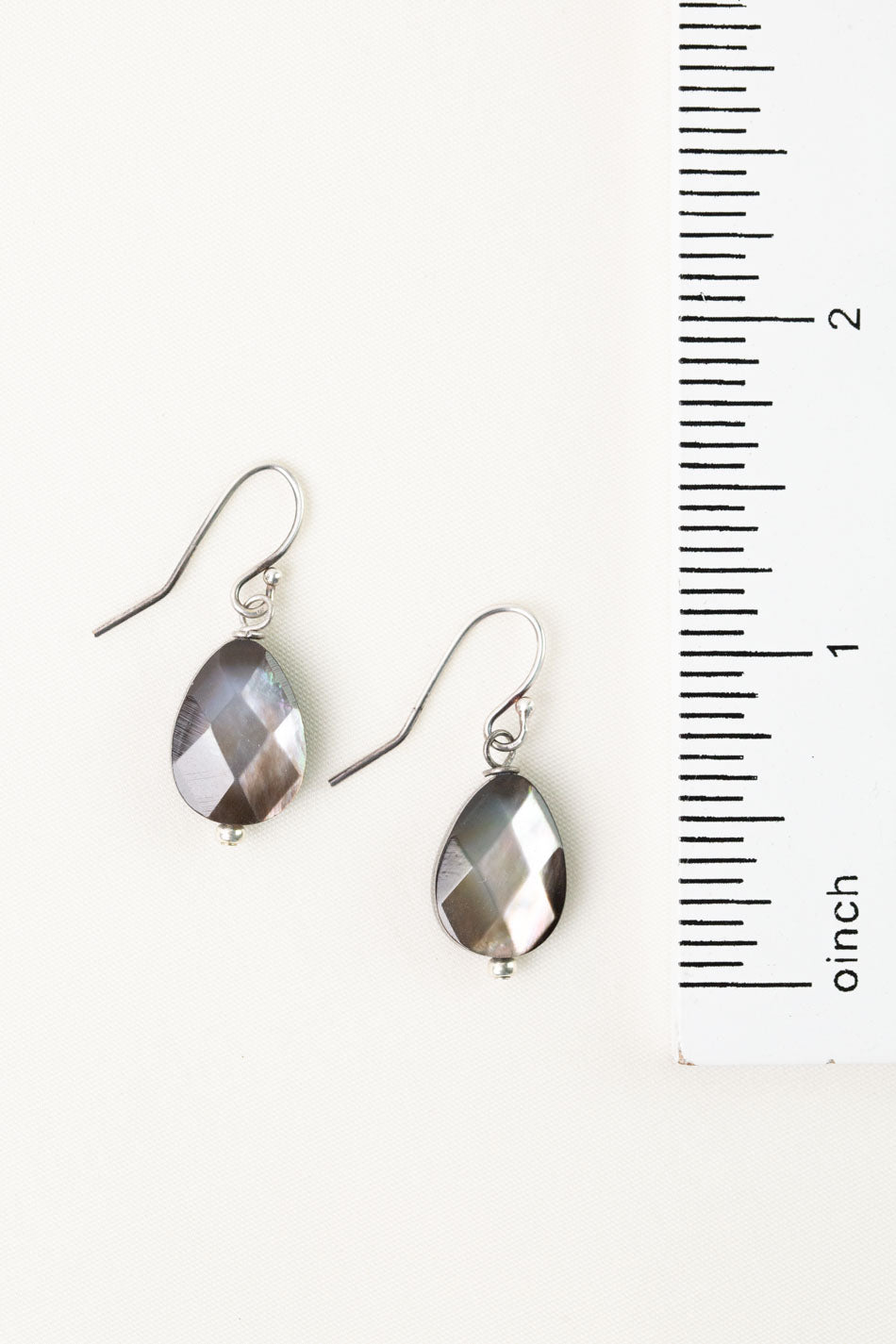 Windsor Castle Mother Of Pearl Simple Earrings
