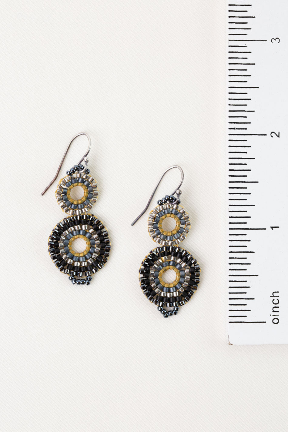 Windsor Castle Beaded  Statement Earrings