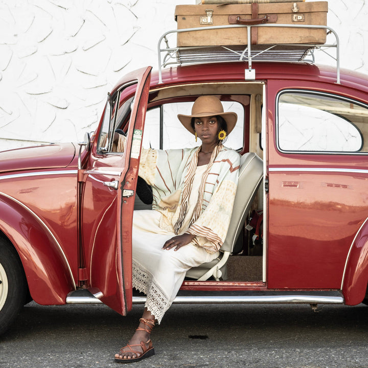 Radiate Love Pixie Duster Cropped Kimono w/ Sunrise