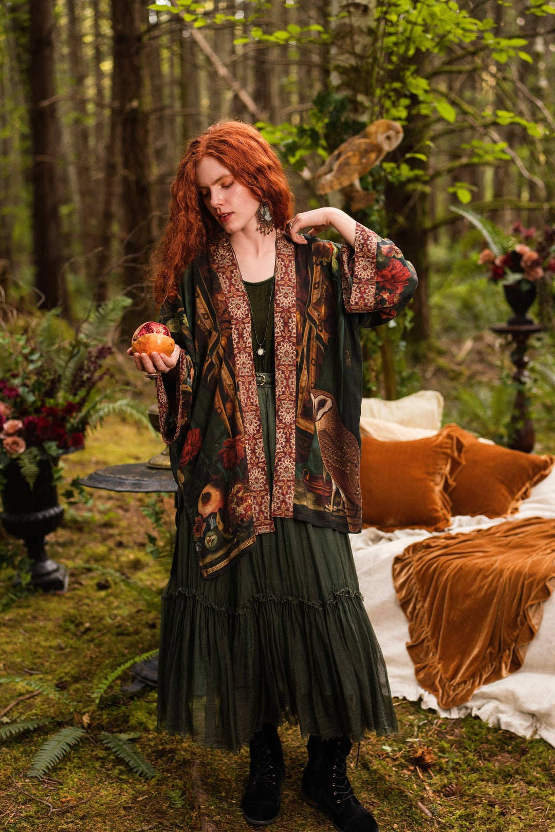 Solstice Matineé duster ft Persephone & Moon