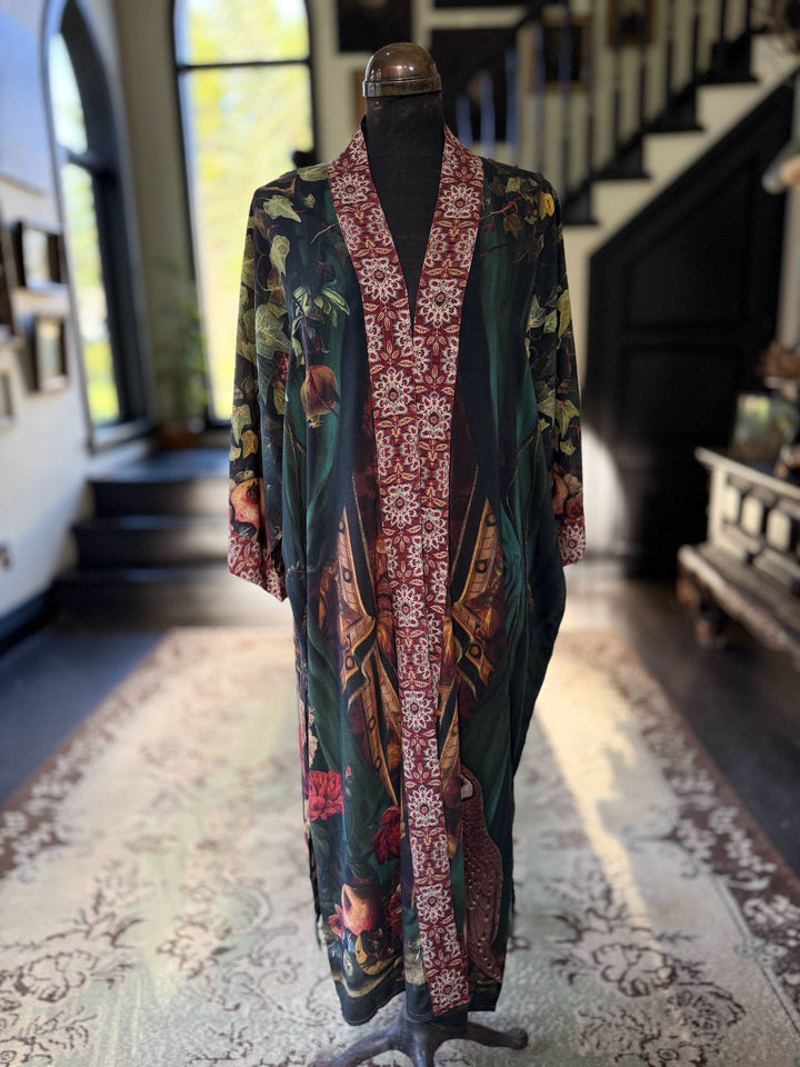 Solstice Opera Duster Kimono Robe ft. Persephone, Moon & Owl