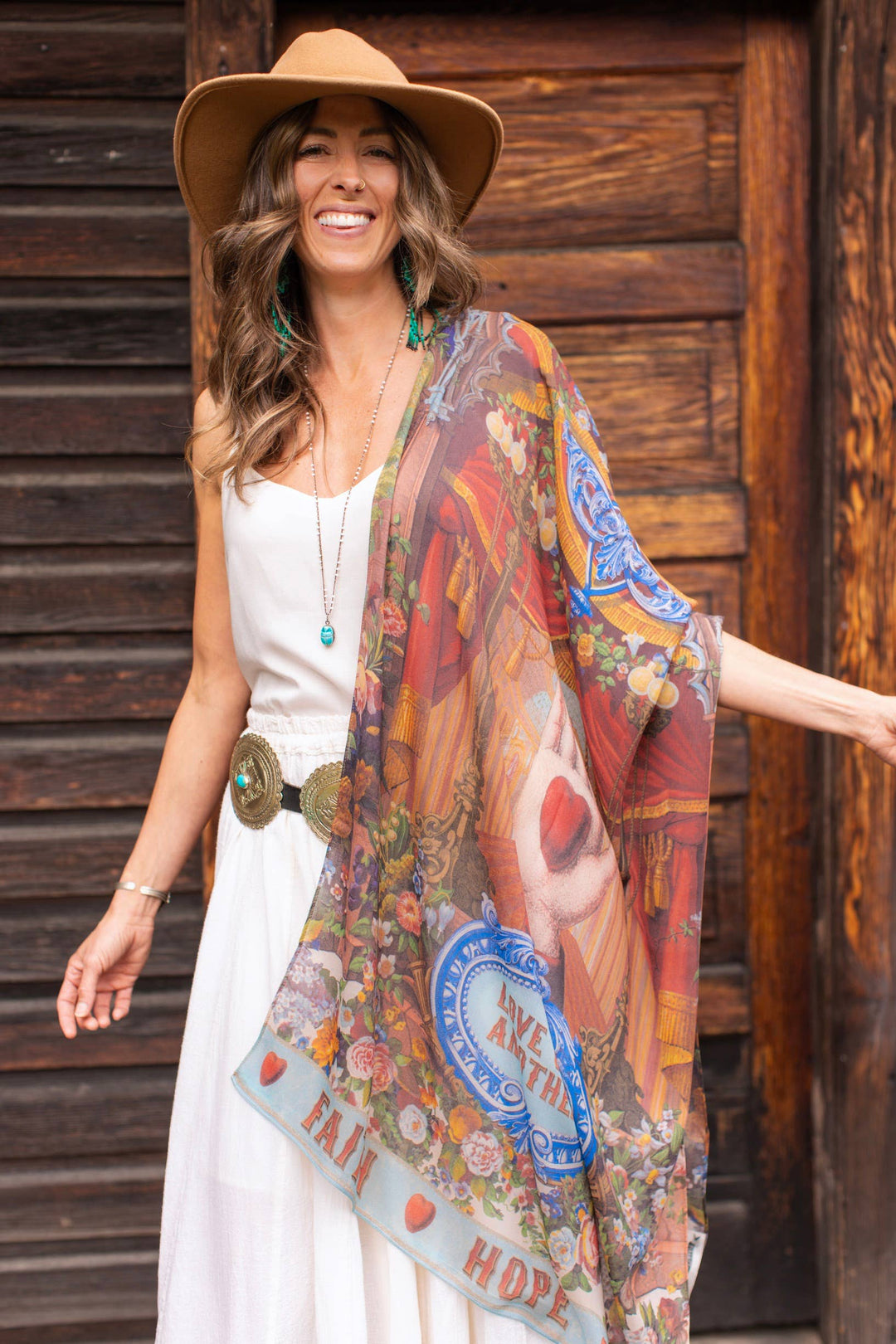 Love Language Bohemian Scarf Love Language Bohemian Scarf