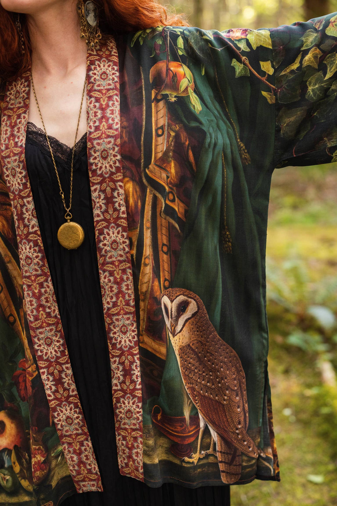Solstice Matineé duster ft Persephone & Moon