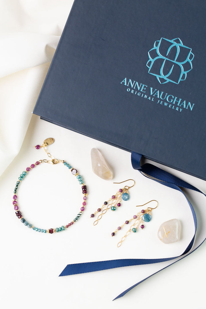 Designer Gemstone Earrings & Bracelet Subscription