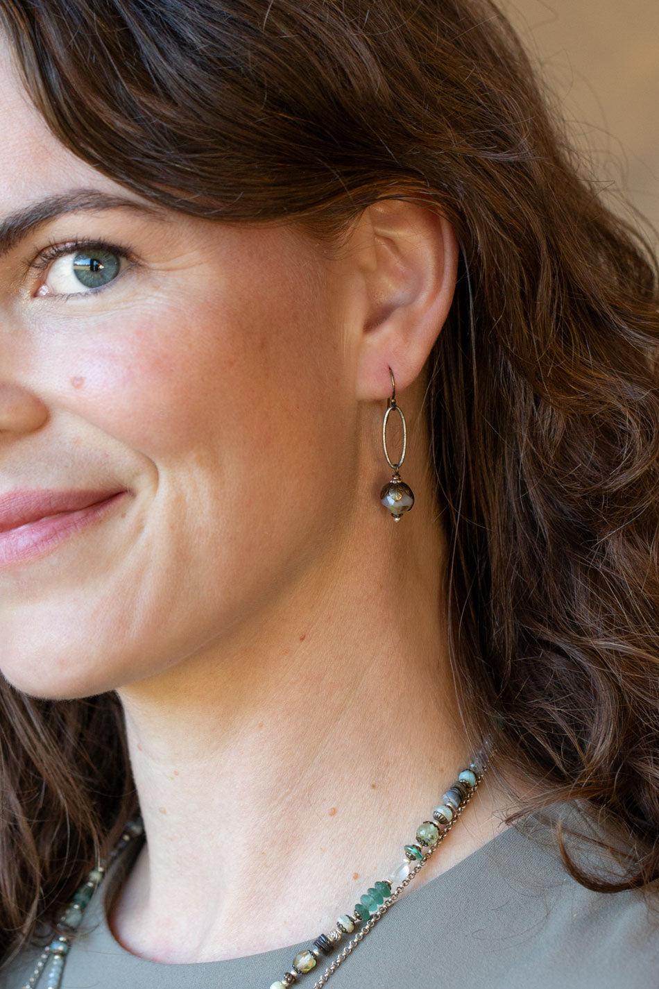 Venetian Dreams Czech Glass Dangle Earrings