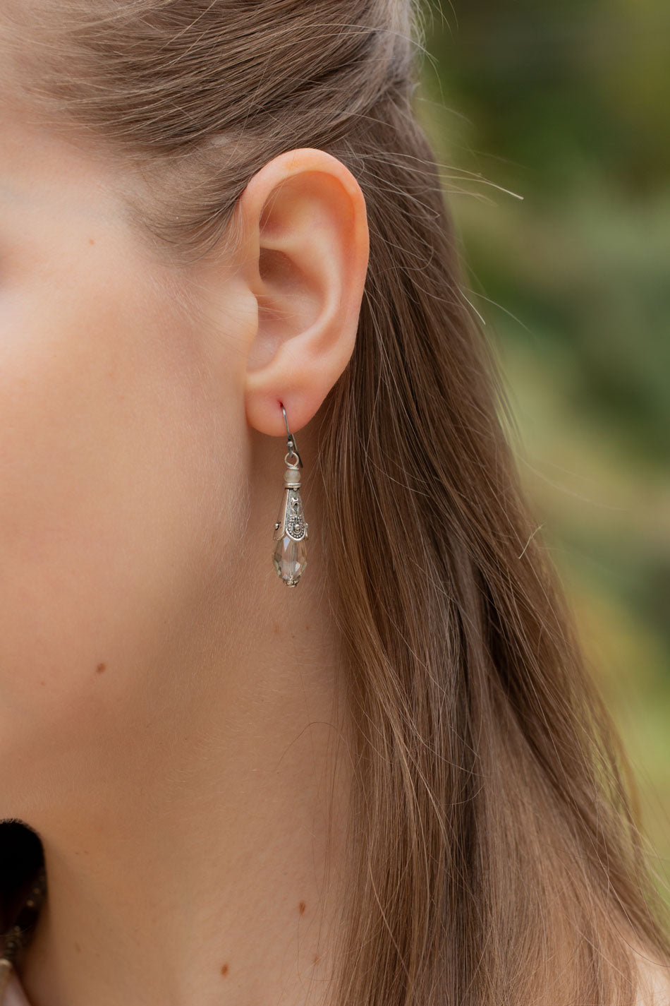 Windsor Castle Crystal Simple Earrings