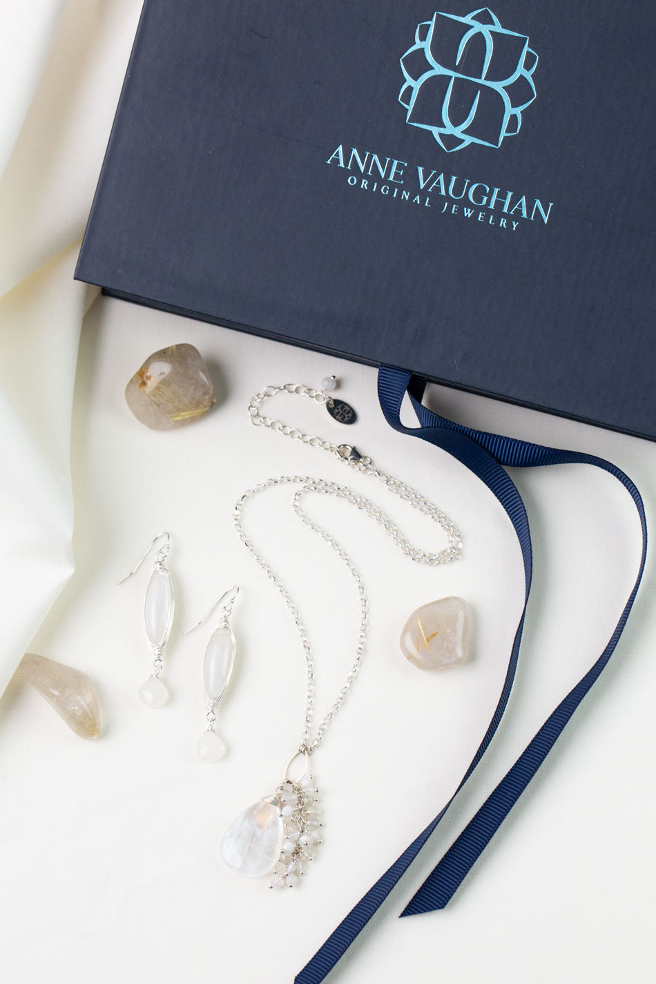 Designer Gemstone Earrings & Necklace Subscription