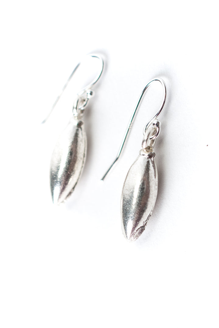 *Bloom Simple Sterling Silver Dangle Earrings