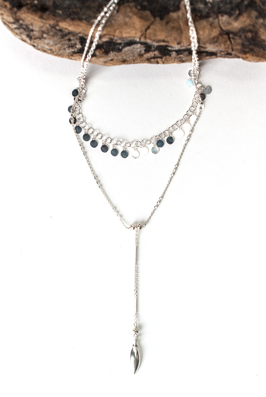 *Bloom 14-16" Sterling Silver Multistrand Necklace