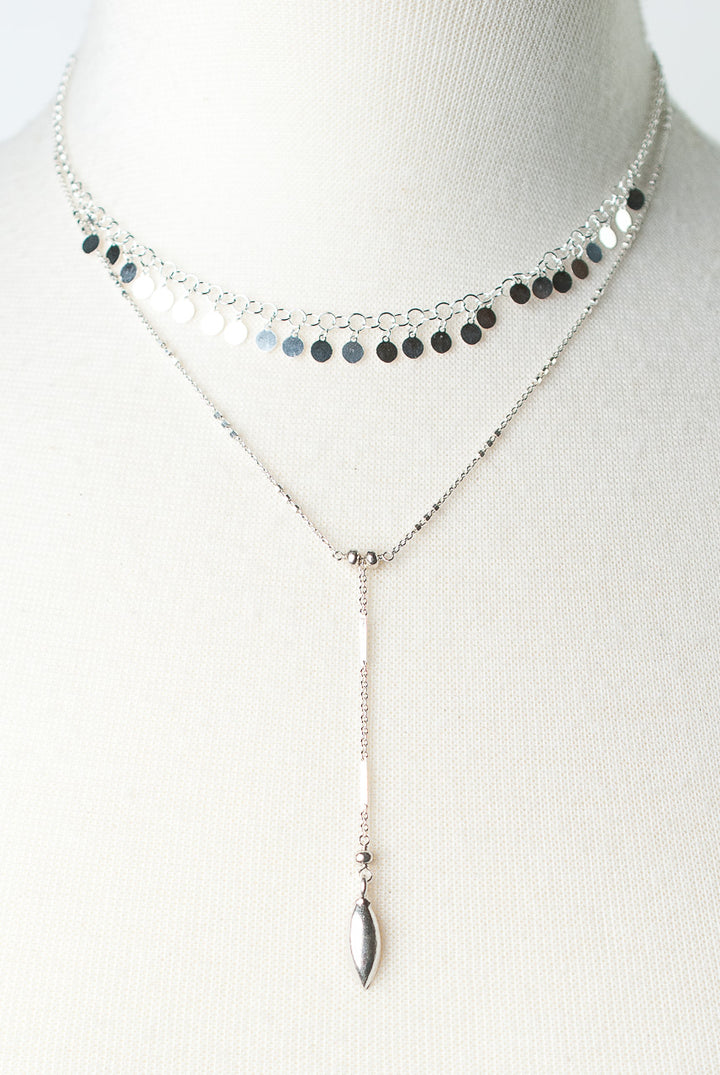 *Bloom 14-16" Sterling Silver Multistrand Necklace