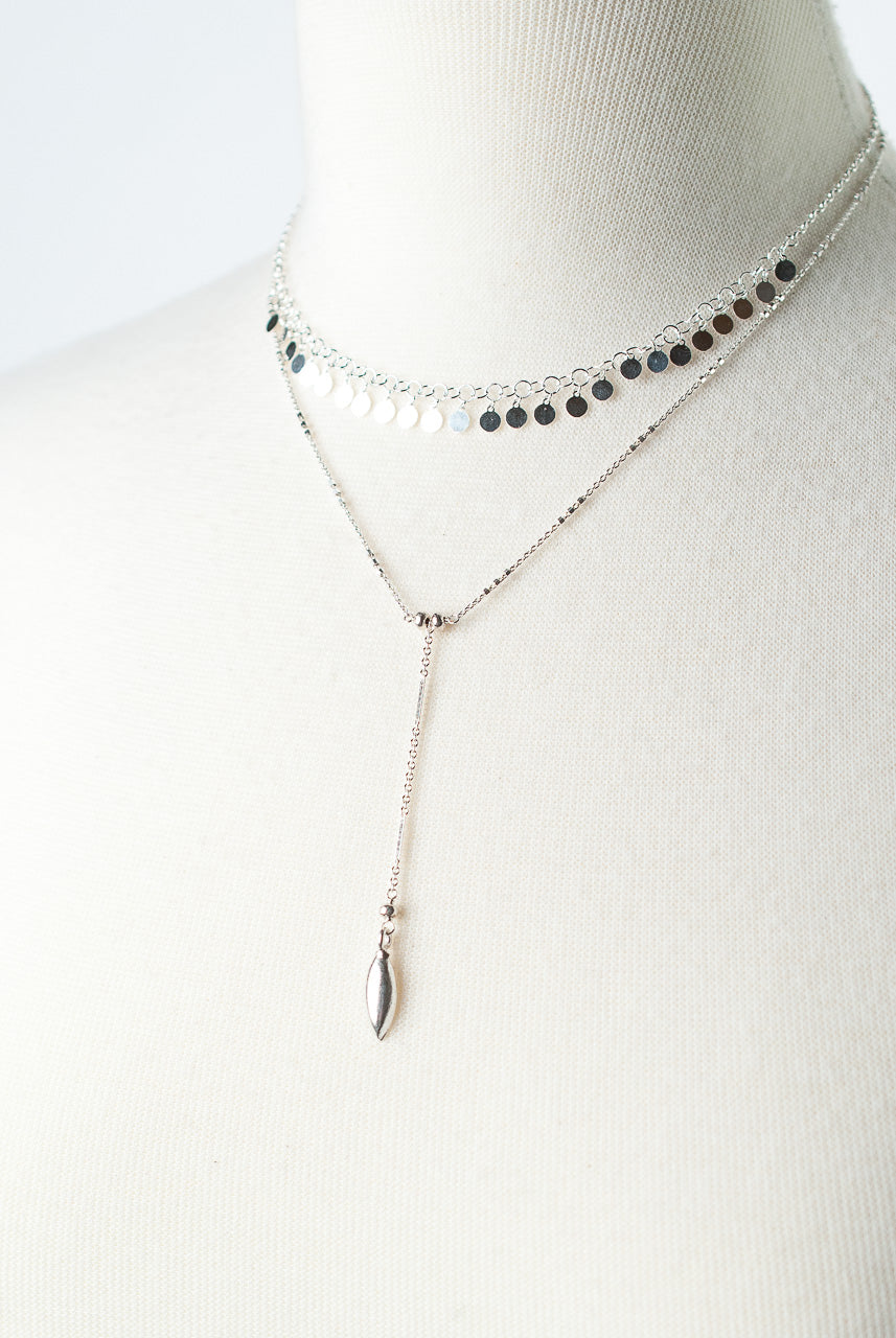 *Bloom 14-16" Sterling Silver Multistrand Necklace