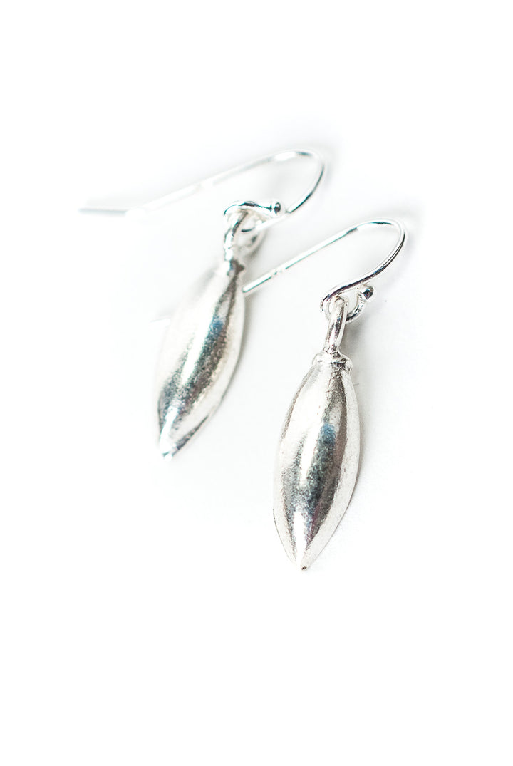 *Bloom Simple Sterling Silver Dangle Earrings