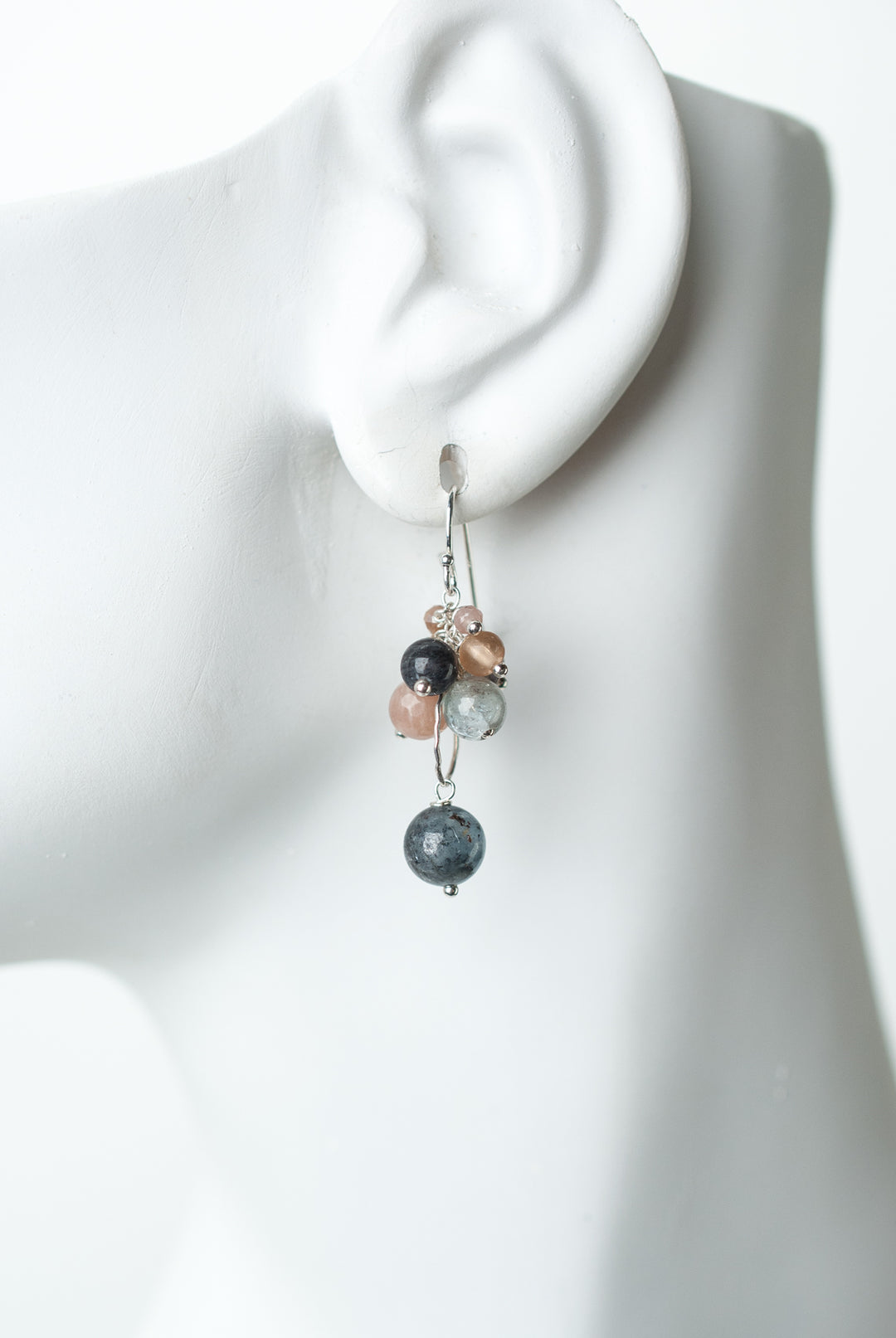 Cascades Gemstone Cluster Earrings (limited)