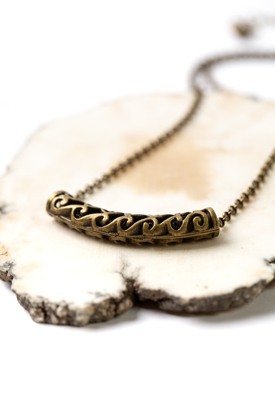 Crisp Autumn 16-18" Simple Necklace