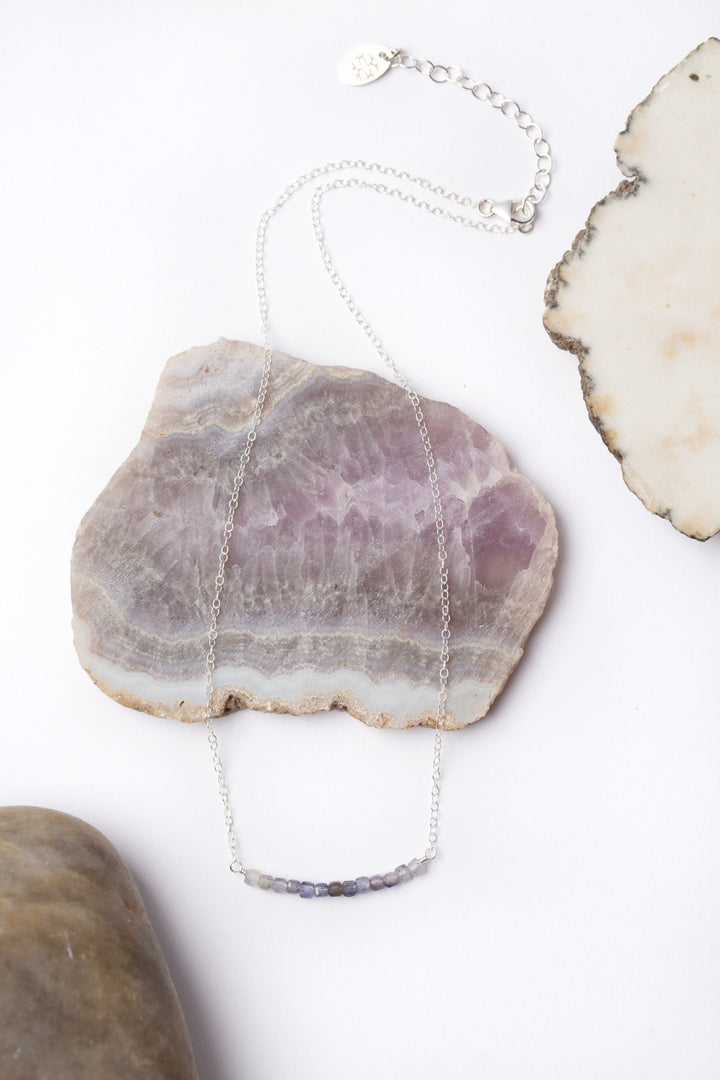Ethereal 15-17" Iolite Simple Necklace