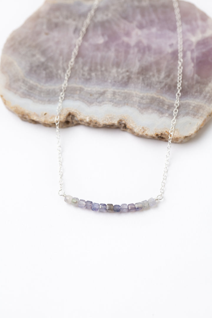 Ethereal 15-17" Iolite Simple Necklace