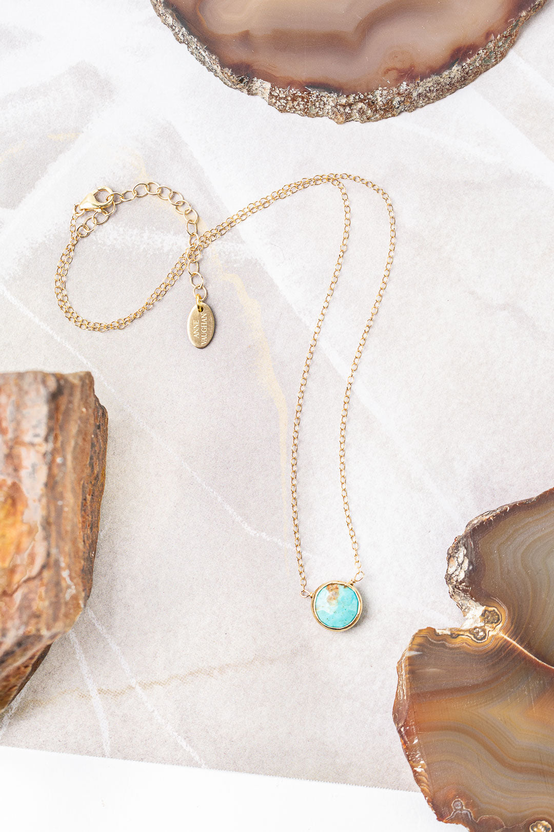Favorites 16-18" Turquoise Simple Necklace