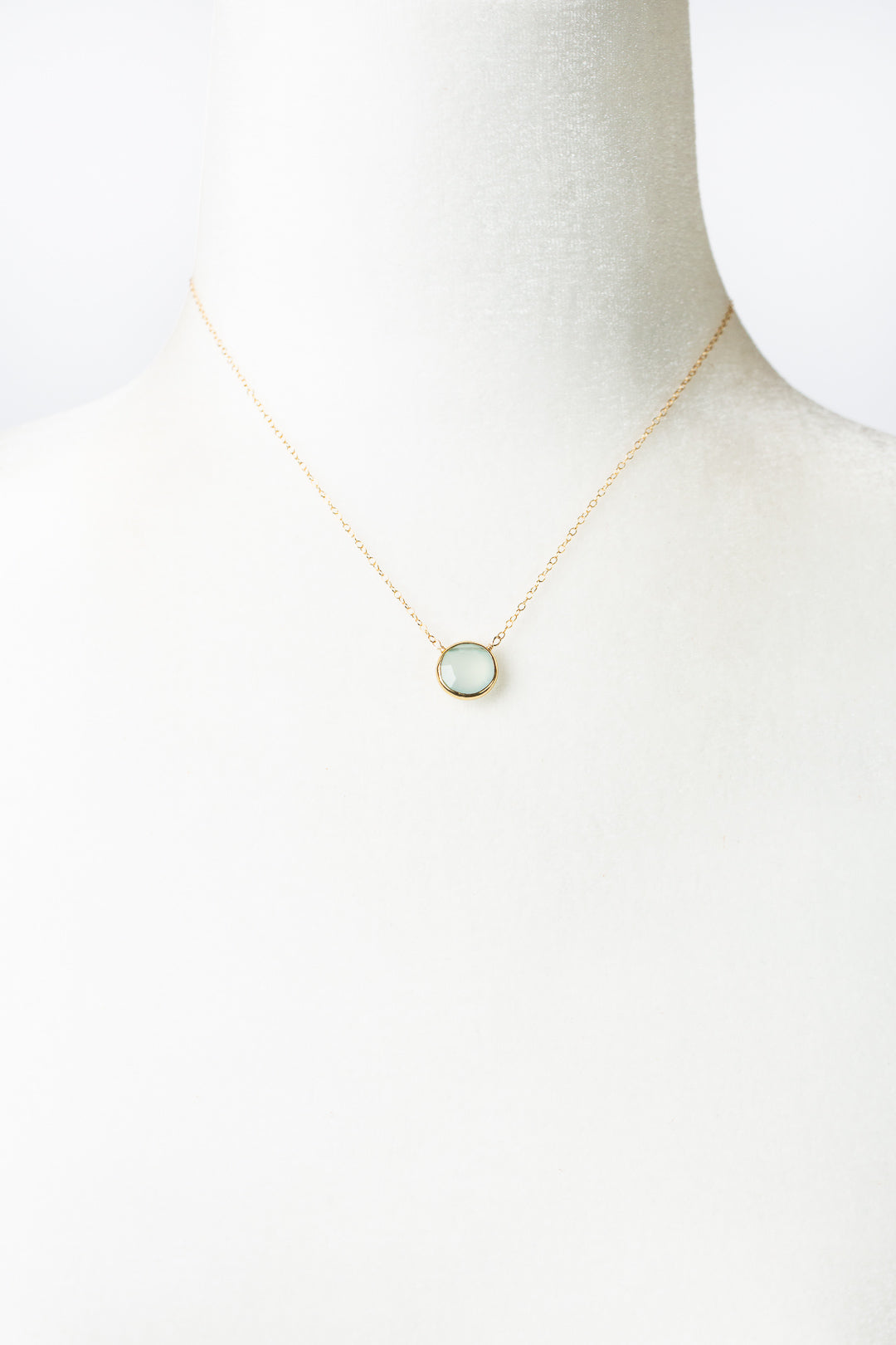 Favorites 16-18" Chalcedony Simple Necklace