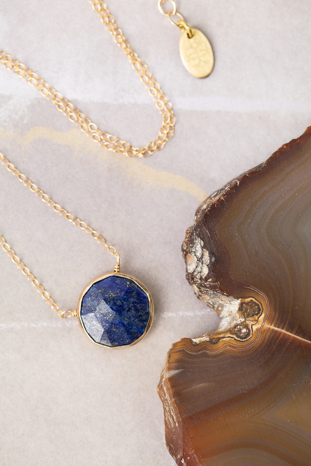 Favorites 16-18" with Lapis Simple Necklace