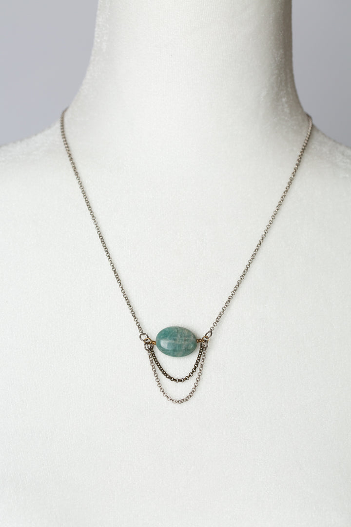 Integrity 18.5-20.5" Amazonite Simple Necklace