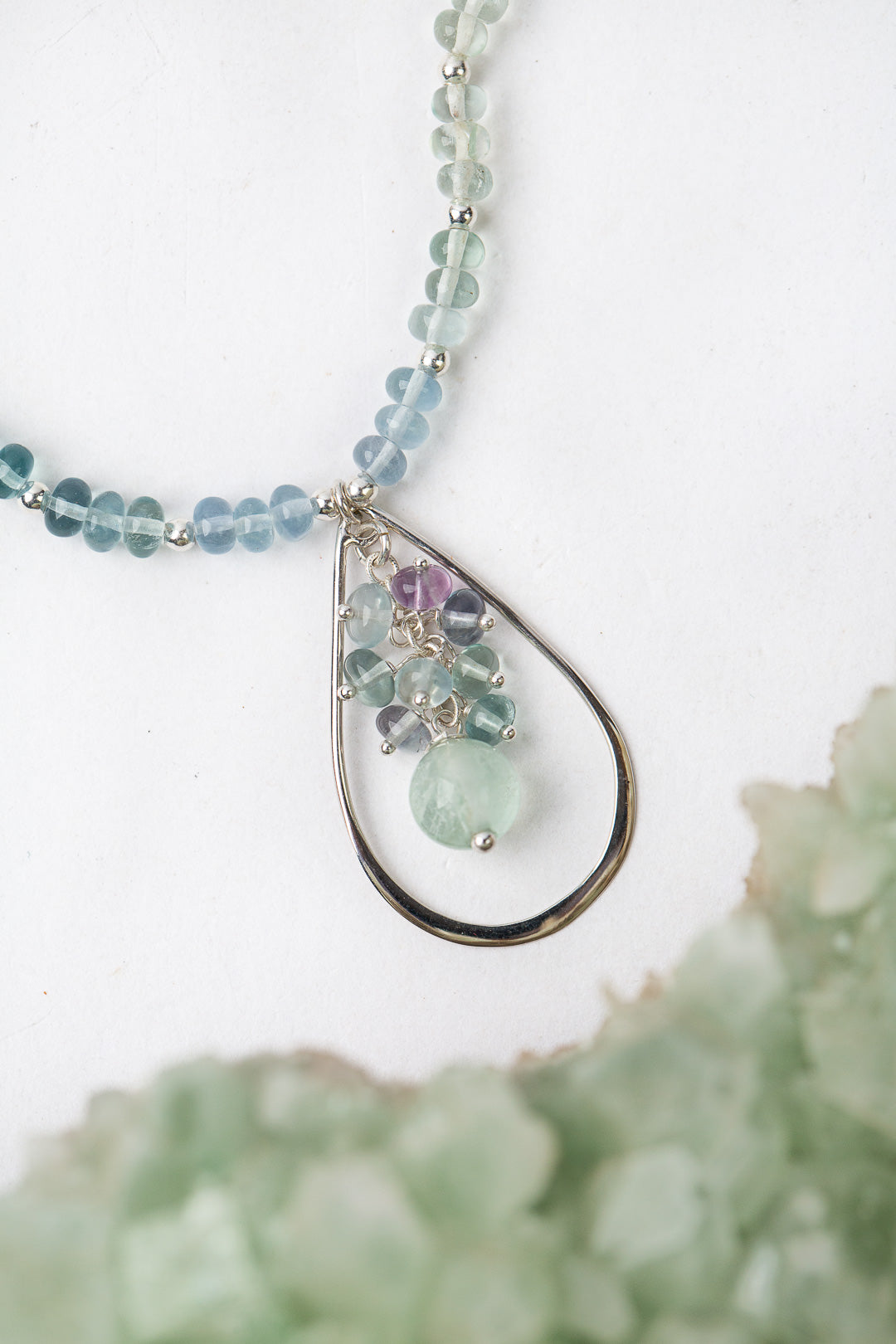 Limited Edition  18-20" Fluorite Simple Necklace