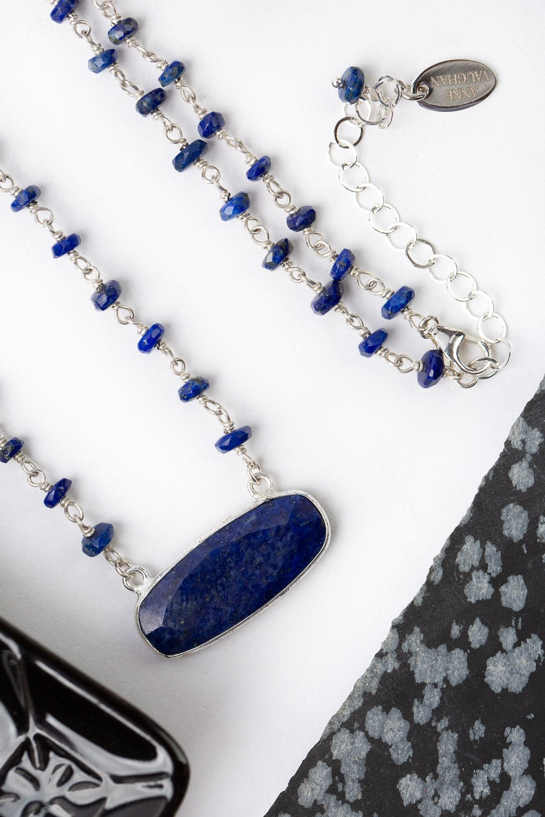 Limited Edition  17-19" Lapis Simple Necklace