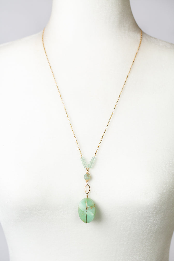 One Of A Kind 25-27" Chalcedony Simple Necklace