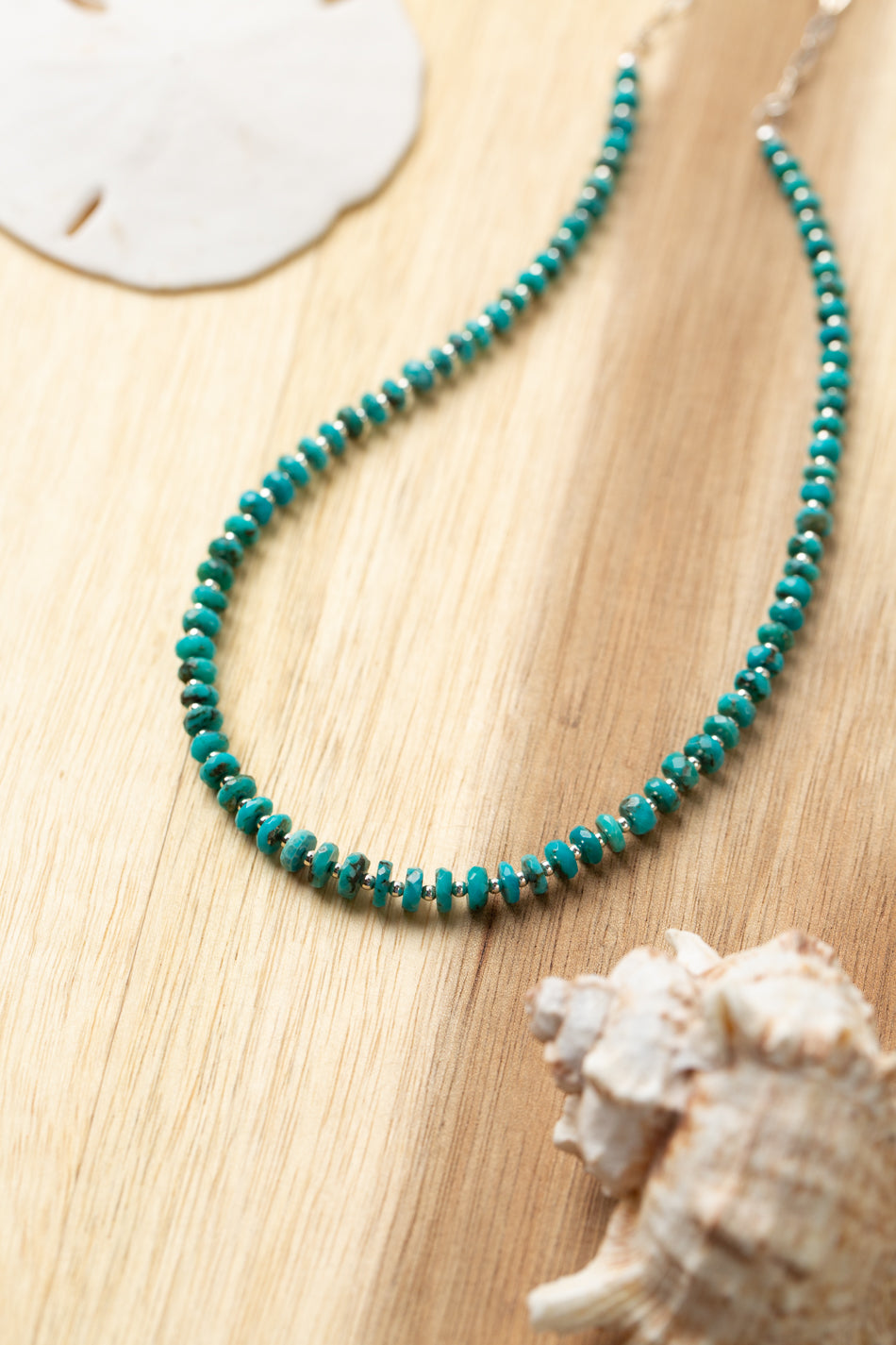 One Of A Kind 16.5-18.5" Natural Turquoise Collage Necklace