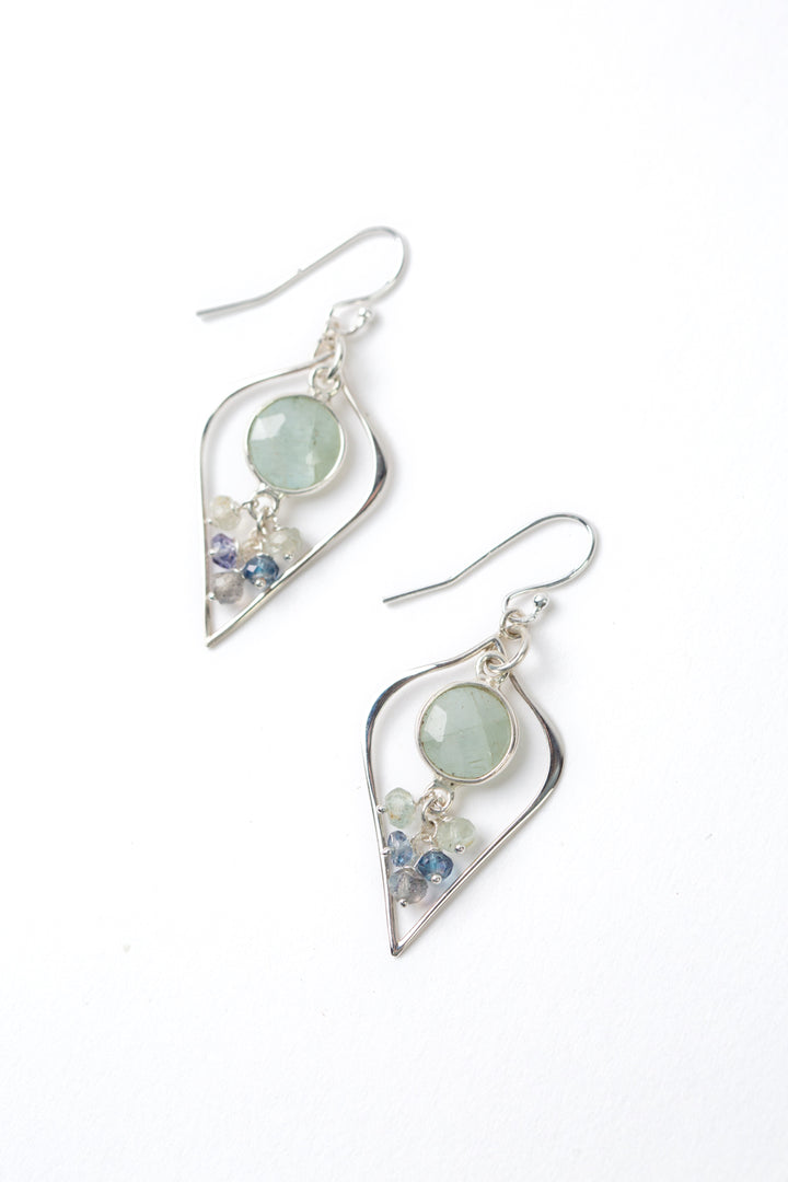 Resilience Aquamarine Statement Earrings (limited)