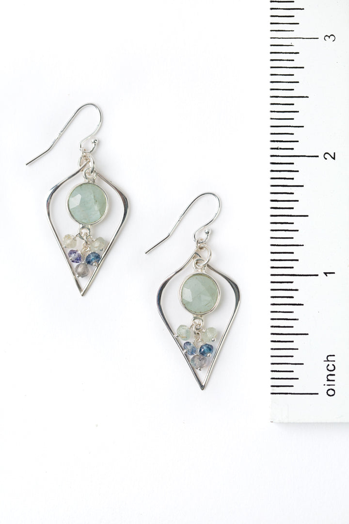 Resilience Aquamarine Statement Earrings (limited)
