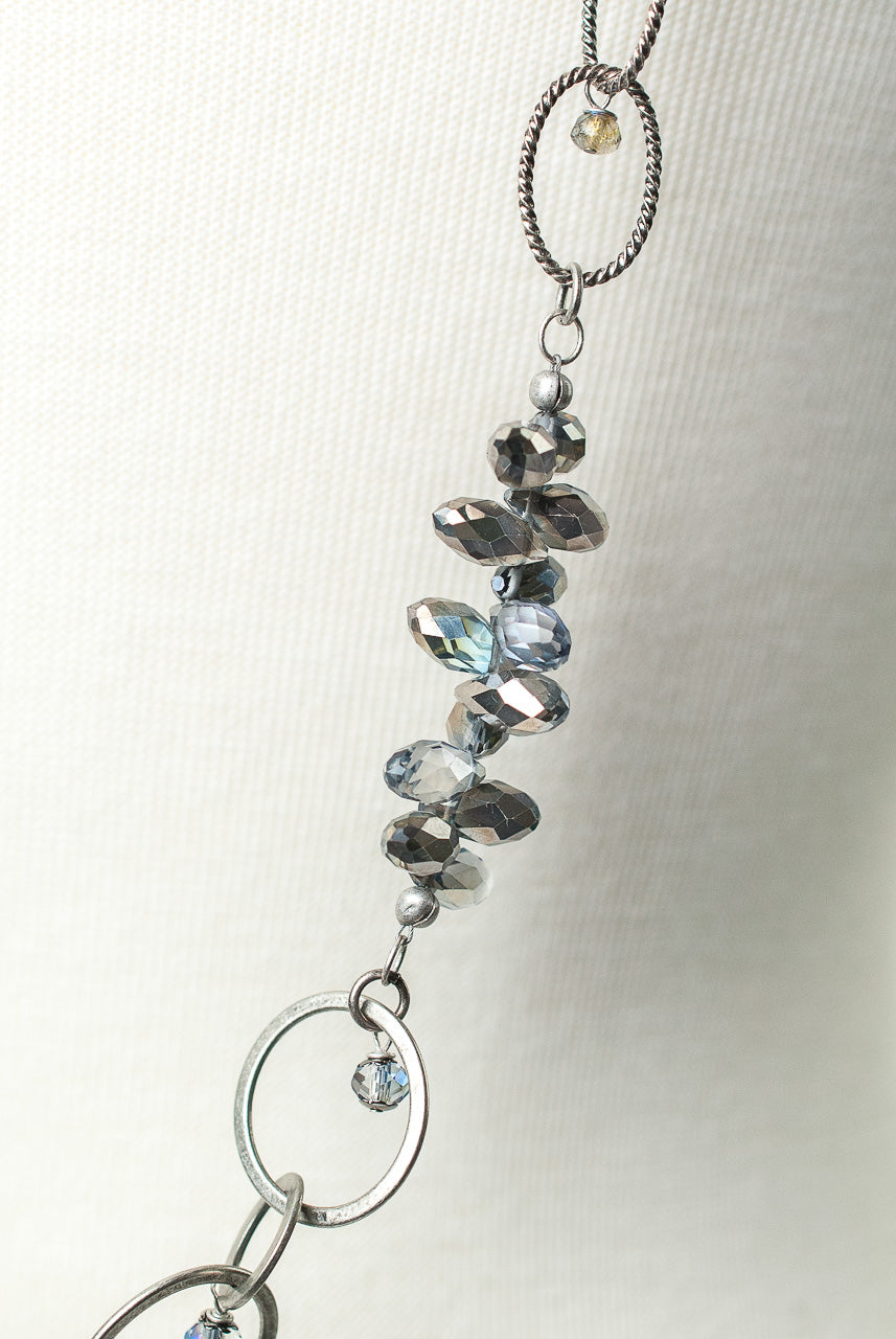 Reflections 44-46" Long Collage Layer Necklace (limited)