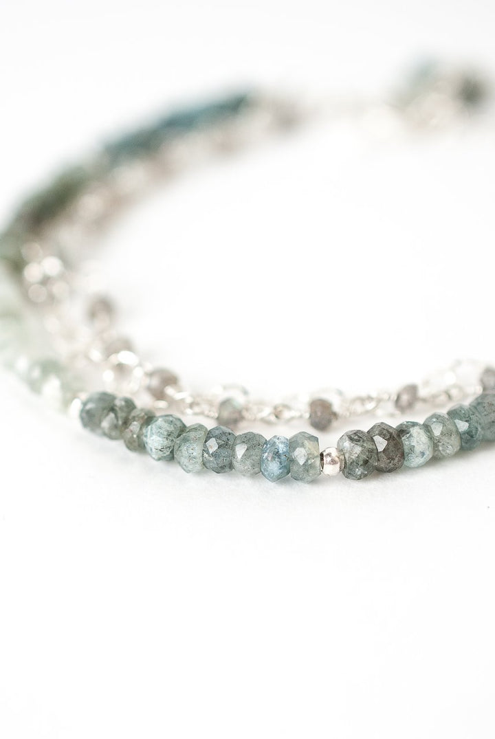 *Resilience 7.25-8.25" Aquamarine Charm Bracelet