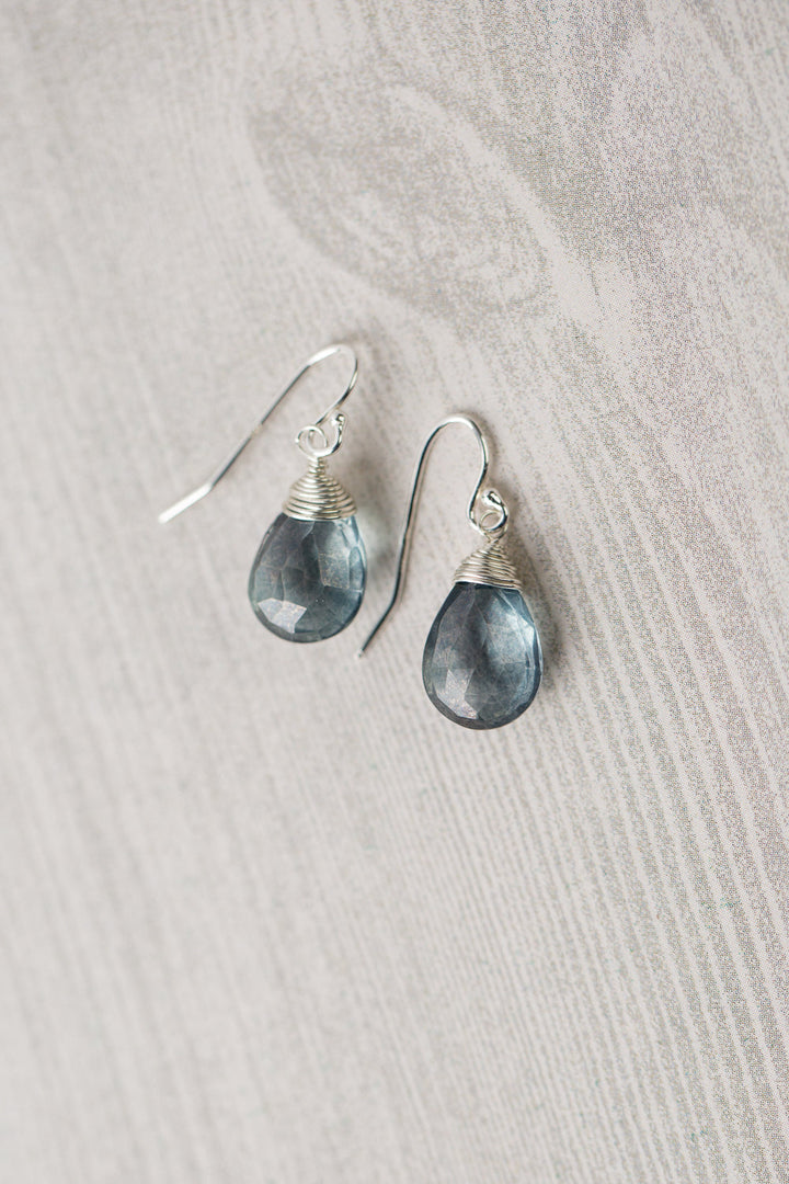 Resilience Topaz Simple Briolette Dangle Earrings (limited)