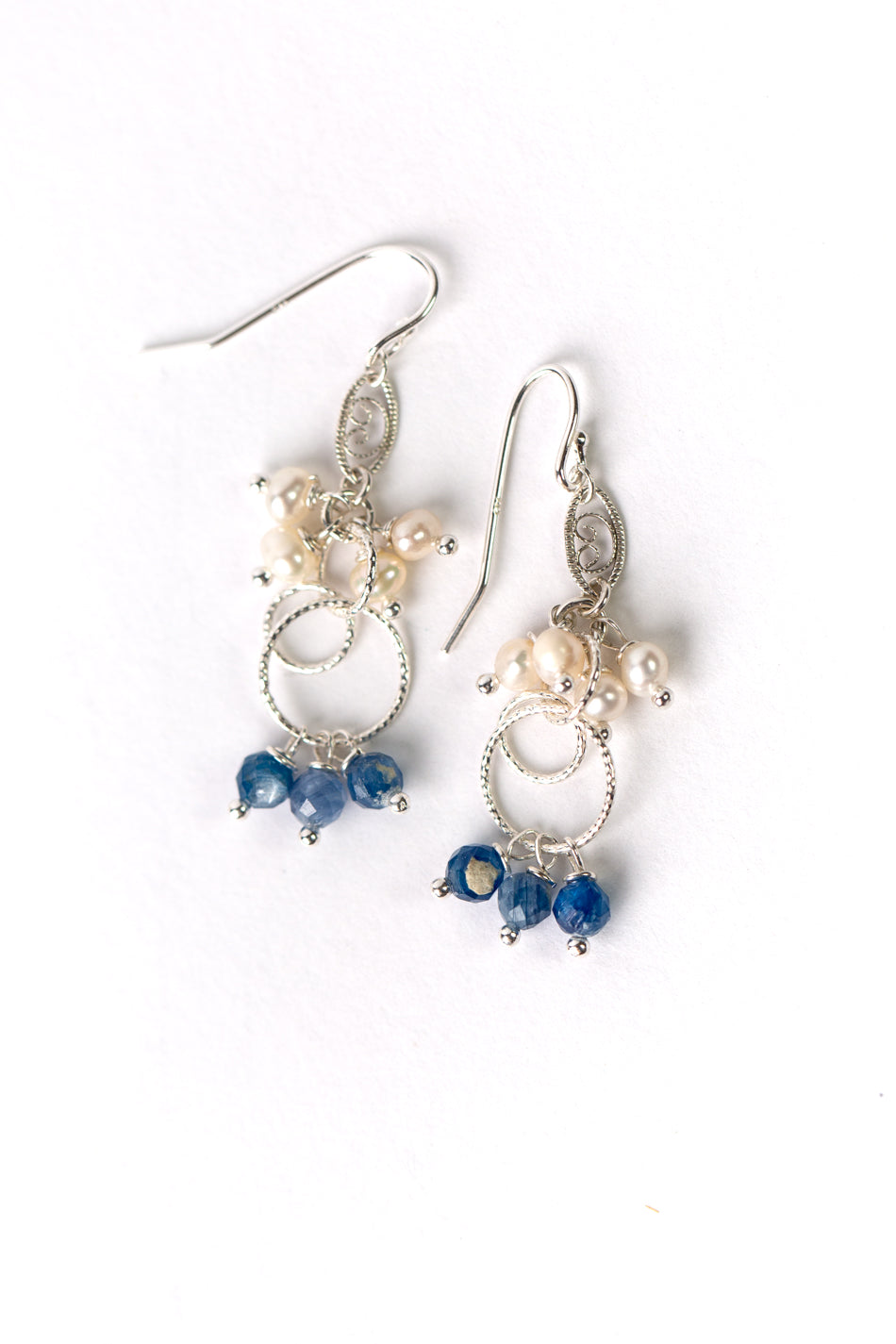 Seaside Fresh Water Pearl Dangle Earrings